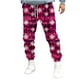 thumbnail image 2 of Pantalones largos para hombre, pantalones deportivos ajustados para correr, pantalones deportivos con cordón, pantalones con estampado navideño, pantalones para hombre, 2 of 5