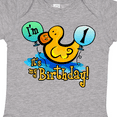 thumbnail image 4 of Inktastic Ducky 1st Birthday Boys or Girls Baby Bodysuit, 4 of 5