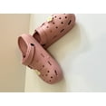 thumbnail image 2 of Women Eva Clogs in Pink with Flower Charm US Size 05, 2 of 4