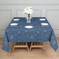 thumbnail image 3 of Sun Moon Cloud Star Pattern Square Tablecloth,Waterproof Square Table Cover,Wipeable Spillproof Washable Table Cover for Home Kitchen Party Decor 42"X42"(107x107cm), 3 of 6