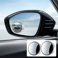 thumbnail image 2 of 2 Pack 360 Degree Rotating Blind Spot Mirrors, Suction Cup Type Small Circular Wide Angle Rearview Mirrors, Reversing Assist for Car, 2 of 5