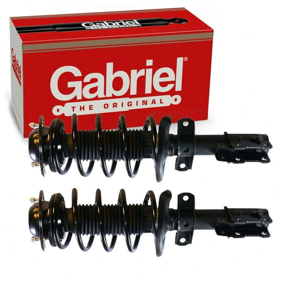 2 pc Gabriel G57048 ReadyMount Suspension Strut & Coil Springs for Assembly Shock Shocks Struts Fits select: 2009 CHEVROLET COBALT, 2010 CHEVROLET COBALT 1LT