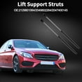 thumbnail image 2 of Resortes de soporte de elevación únicos No.2129801064/2049802264 para Mercedes C Class W204 Estate 2007-2015 Negro 2PCS Puerta trasera, 2 of 7