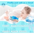 thumbnail image 3 of Loofahs Kids Shower Sponge 2 pcs Bath Shower Sponge Loofahs Kids Toddler Body Loofahs,Children's Cute Animal Mesh Bath Shower Sponge,Bath Shower Ball Cartoon Bath Spong,, 3 of 5
