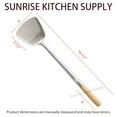 thumbnail image 4 of Sunrise Commercial Grade Wok Spatula (Shovel 16.75' (#3)), 4 of 9
