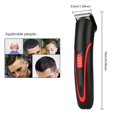 thumbnail image 2 of Cortapelos y recortadora de barba inalámbricos para hombre, kit de corte de pelo recargable con tijeras., 2 of 5