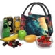 thumbnail image 3 of Fotbe Colorful Flower Goat Bolsa Térmica Portátil con Estampado, Bolsa de Entrega de Alimentos Aislada, Bolsa Reutilizable de Gran Capacidad para Comidas y Supermercado, 3 of 6