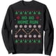 thumbnail image 1 of Ho HOME Run Funny Ugly Christmas Apparel - Sudadera clásico para amantes del béisbol, 1 of 5
