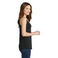 thumbnail image 3 of Port & Company Ladies Core Cotton Tank Top-2XL (Jet Black), 3 of 6