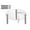 D, variant on Leodye 1PCS Transparent Acrylic Cake Display Stand Metal Holder Table Placement Rack for Dessert -11.81*3.94IN