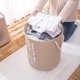 thumbnail image 3 of Caja de almacenamiento gigante, cesto para ropa de algodón y lino, cesto para guardar colchas, caja de almacenamiento de juguetes, cesto para ropa para el hogar, 3 of 5