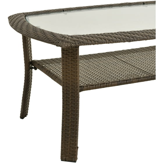 Newport Wicker Patio Furniture Outdoor Hanover Newport 6 Piece Outdoor Wicker Lounge Set Com