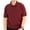 Burgundy, variant on Classics by Palmland Short Sleeve Banded Bottom Polo Shirt with Pocket