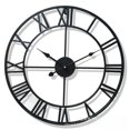 thumbnail image 3 of Reloj de pared grande de hierro estilo nórdico, personalidad simple, creativo, moderno, estilo americano, para sala de estar, loft, cafetería, 3 of 6