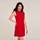 thumbnail image 1 of 984-00 Vestido dama sin mangas con detalle pedrería y lentejuela. Cklass 984-00, 1 of 2