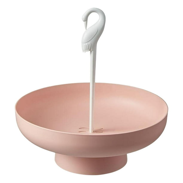 Bandeja extraíble para servir frutas y aperitivos Sunnimix Rosa