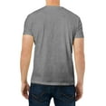 thumbnail image 2 of X RAY JEANS Mens Basic Henley Neck Short Sleeve T-Shirt, Charcoal, XL, 2 of 3