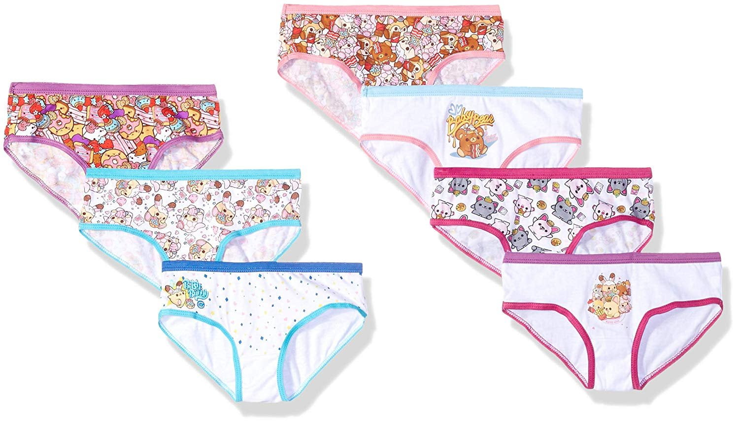 Lot De 7 Culottes LOL Surprise Pour Fille - Tailles 4, 6 Ou 8, Neuves étiquetées