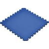 Norsk 16 sq ft Interlocking Foam Floor Mat, 4-Pack, Reversible Black/Blue