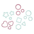 thumbnail image 5 of Goodcook 15-Piece Assorted Cookie Cutter Set with Storage Container, Blue/Red, 5 of 10
