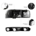 thumbnail image 4 of VIPMOTOZ For 1999-2006 GMC Sierra 1500 2500 3500 Headlights - Metallic Chrome Housing, Driver and Passenger Side, 4 of 8