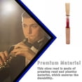 thumbnail image 2 of Clarinet Reeds Compact Size Saxophone Auxiliary Plastics Musical Gear for Beginners Mouthpiece Double Instrument Accessories Hand-Scraped Musical Gear, 2 of 7