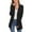 Black, variant on Brglopf Cardigan for Women Dressy Casual Long Sleeve Open Front Knit Cardigan Sweaters Trendy Lightweight Outwear with Buttoned Cuff(Beige,XXL)