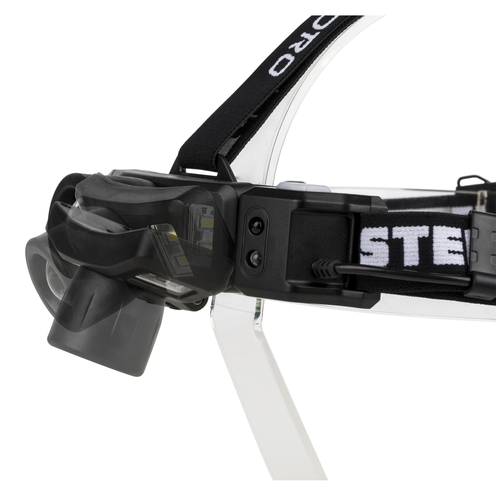 J S Products (steelman) Dual Mode Rechargable HeadLamp w/ Rear Blinker