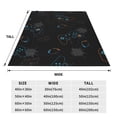 thumbnail image 3 of Sikiie Game Time Ultra-Soft Micro flannel Blanket Luxury All Seasons Warm Blanket for Bedding Sofa and Travel (4 sizes)-80"x60", 3 of 7