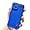 Klein Blue, variant on Solid Phone Case with Wristband Stand, Camera Lens Protection, Shockproof Silicone Soft Case for iPhone 12, Brown