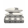 thumbnail image 2 of SKY - Duvet Cover Set White/Black Size: Full/Queen, Color: White/Black, Location No.: 1153/1154/1155, 2 of 2