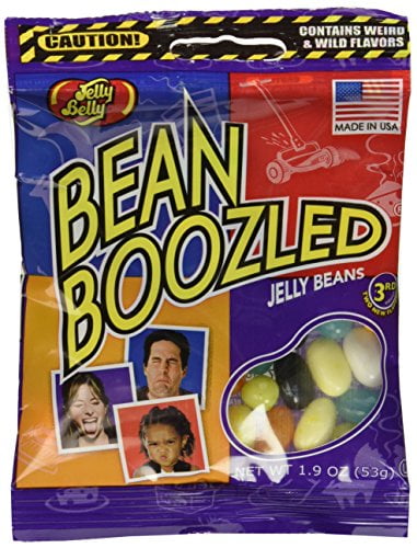 Jelly Belly BeanBoozled Jelly Beans, 1.9 Oz Bag (Pack of 6) by