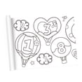 thumbnail image 2 of GUOOL Art Paper Roll Sticky Painting Wall Coloring Stickers Coloring Book DIY Coloring number letter, 2 of 9
