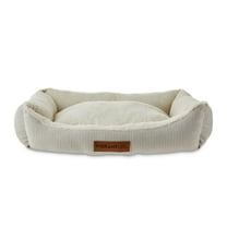 Vibrant Life Luxe Cuddler Pet Bed, Cream, 1 Count