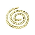 thumbnail image 2 of Womens Gold Chain - Solid Cuban Link 10K/14K Gold, 2 of 7