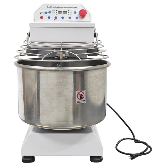 40L Commercial Dough Mixer Machine Stainless Steel Stand Mixer Dual Action and Dual Speed Food Mixer