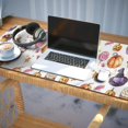 thumbnail image 3 of Long Mouse Pads for Desk,Halloween Treats Pattern Desk Mats on Top Of Desks, Desk Mouse Pad Extra Large with 3mm Non-Slip Base and Stitched Edge for Gaming,Office,Work,Home 35.4x15.7in, 3 of 5
