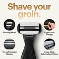 thumbnail image 2 of MANSCAPED® Get Close Kit for Men, 3-Step Shaving Routine with Crop Gel®, Crop Soother® Aftershave Lotion & 2 Replacement Blades, with Storage Case, 2 of 7