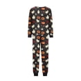 thumbnail image 5 of HTHLVMD Ghost Pumpkin Pajamas, Family Matching Sleep Set, Halloween Loungewear, Long Sleeve Home Pjs, Holiday Sleepwear, Christmas Halloween Pajamas for Family, Holiday Pjs Matching Sets, S, 5 of 6