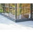 thumbnail image 5 of Palram - Canopia Four Season Chalet - 12' x 10' - Walk-In Hobby Greenhouse - Charcoal Gray - with 2 Roof Vents, 5 of 13
