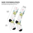thumbnail image 2 of Lsque Summer Gnome,Cute Gnome Pattern Sport Compression Socks for Men & Women 15-20 mmHg Knee High Nurse Pregnant Running Medical and Travel Athletic, 2 of 6