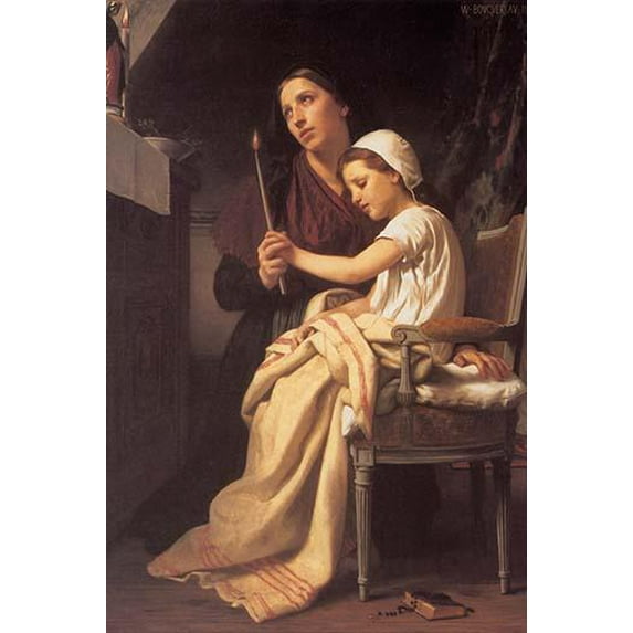 The Vow-Fine art canvas print (20" x 30")