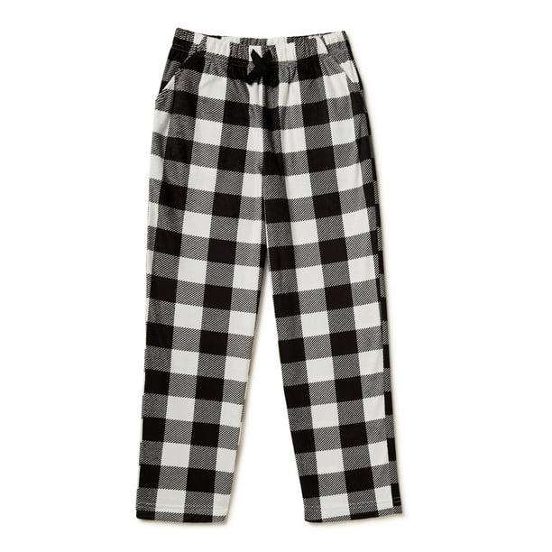 checkerboard pajama pants
