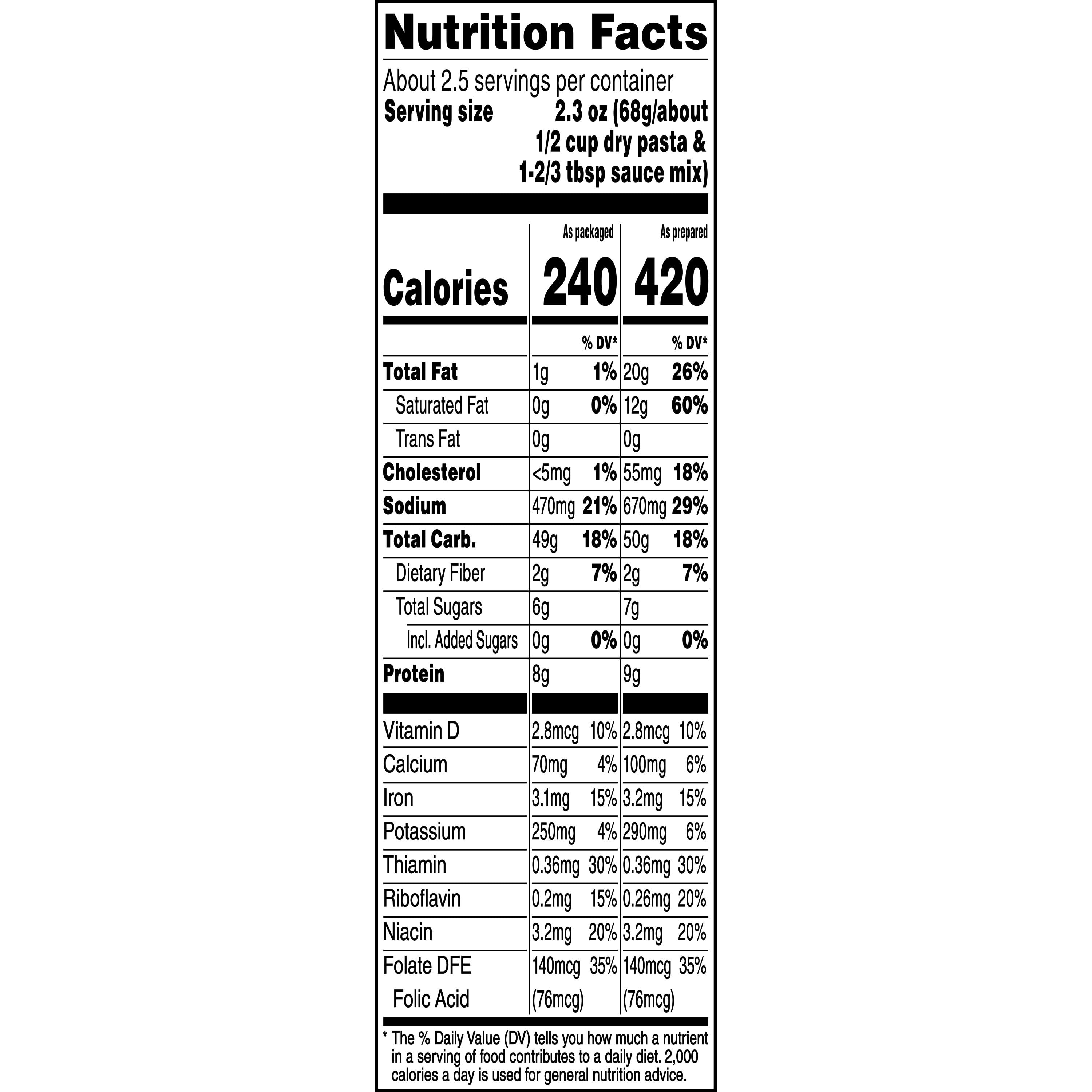 (12 pack) Mac a Roni Pasta Mix Creamy Cheddar, 5.9 oz Box Single Pack