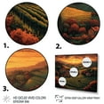 thumbnail image 3 of DESIGN ART Designart "Cottage In The Valley Ii" Cottage Landscape Wall Art Prints 20 in. wide x 12 in. high, 3 of 5
