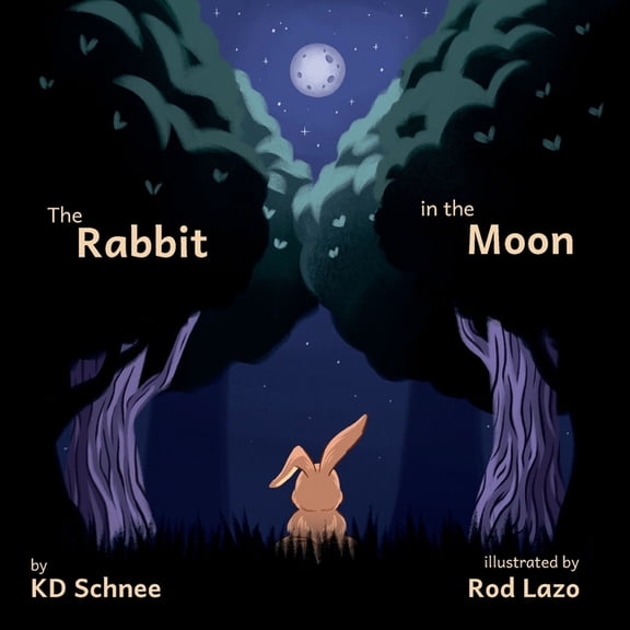 Yabbit the Rabbit The Rabbit in the Moon: A Rhyming Picture Book About Courage, Big Feelings, and Tiny Brave Steps, (Paperback)