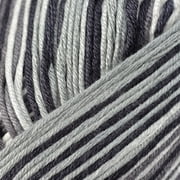 (3 pack) Silky Soft Multi Yarn by Loops & Threads - Yarn for Knitting - Crochet - Weaving - and Arts & Crafts - Midnight - Bamboo - 3.5 oz