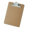 Universal UNV40304 1.25 in. Clip Capacity 8.5 in. x 11 in. Hardboard Clipboard - Brown