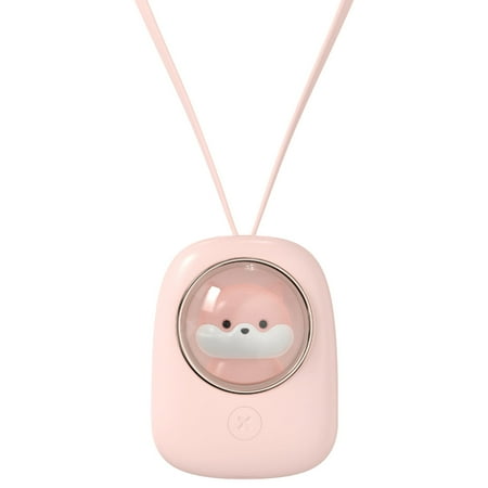

Portable Hanging Neck Fan Wearable Personal Handheld Fan Battery Operated USB Rechargeable 3 Speed Mini Handheld Air Cooling Necklace Fan
