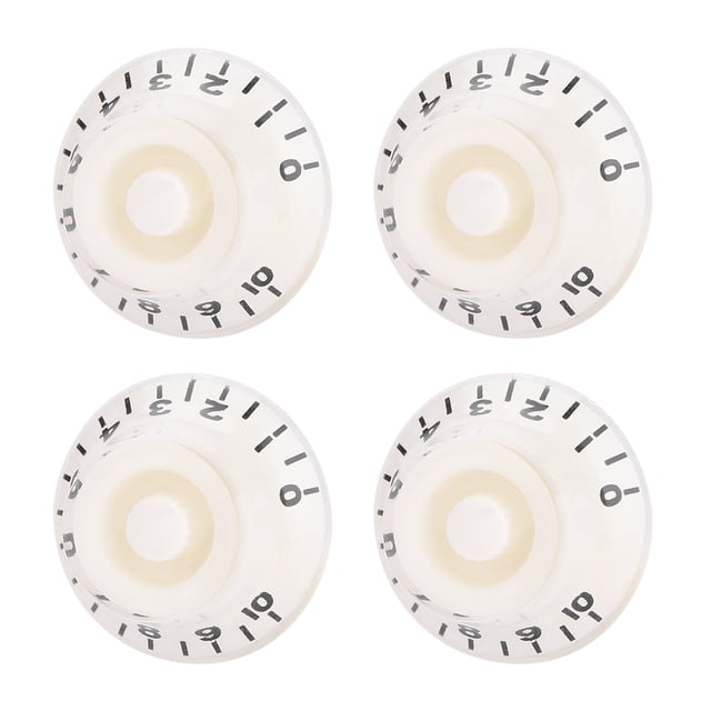 Control Knobfor Guitar,4 PCS Speed Tone Guitar Speed Control Knobs Guitar Parts Leading Edge Technology